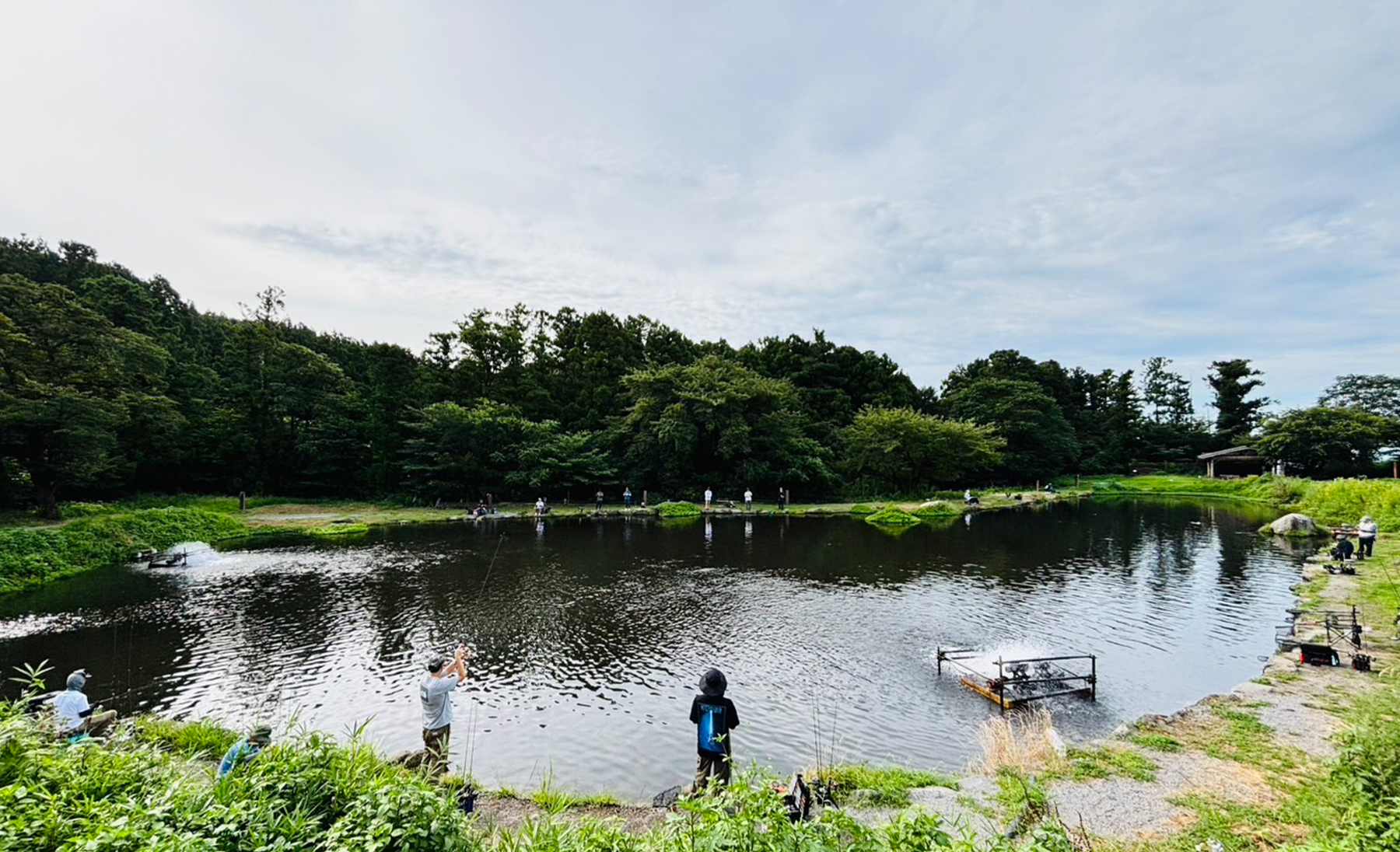大物狙いのアプローチで、<br>赤城山を満喫。