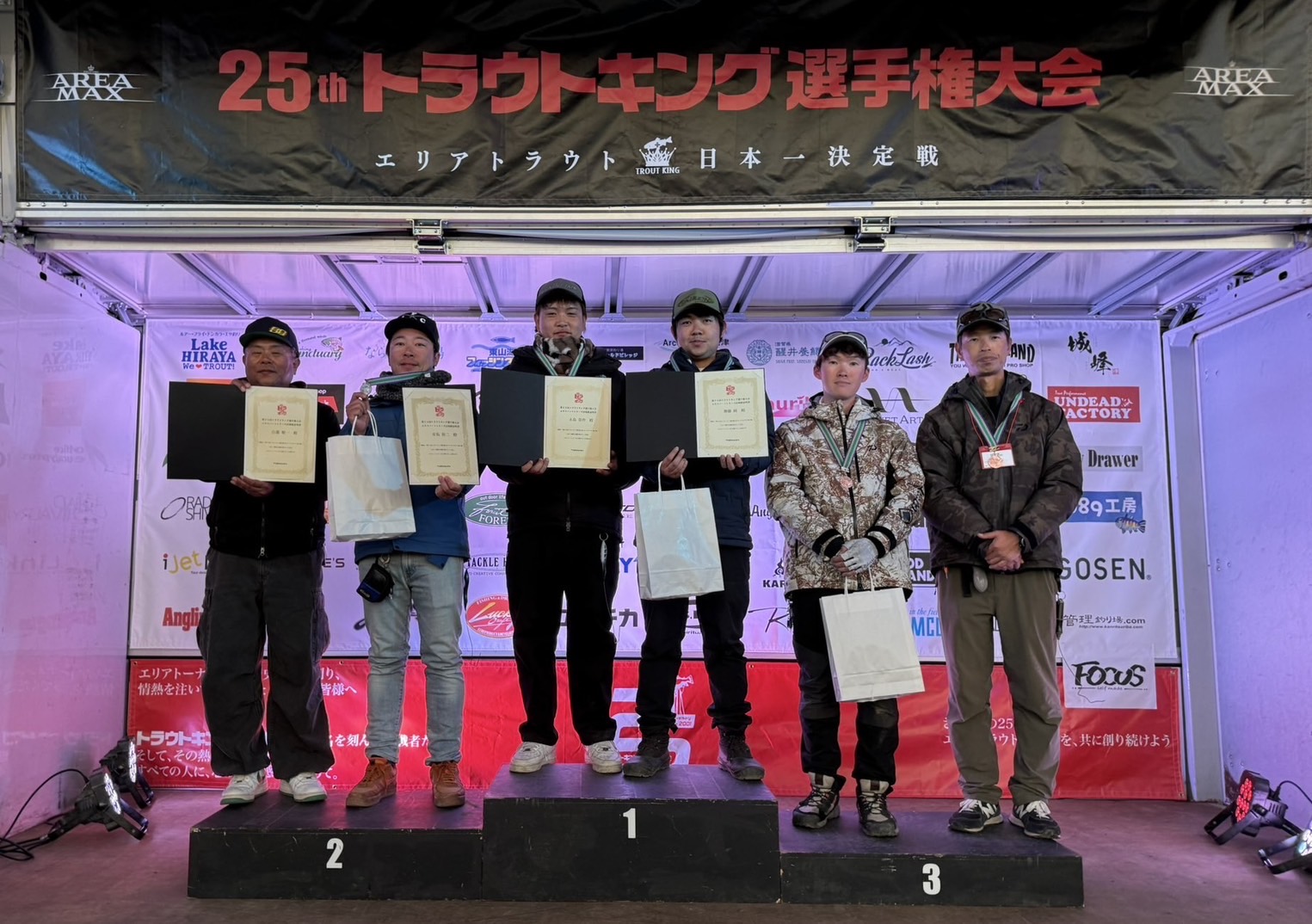 ２５thトラウトキング選手権大会　オープンダブルスなら山沼漁場戦　優勝レポート。