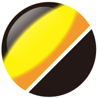 No.14 ブラックチャートオレンジ／ブラック