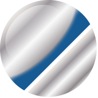 No.5 メタリックブルーホワイト／シルバー